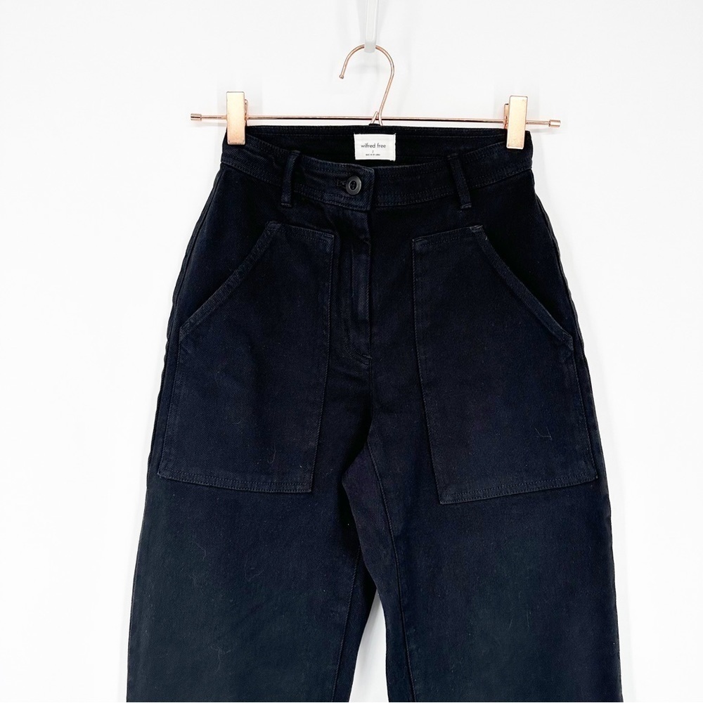 Aritzia Wilfred Free Modern Utility Pant Size 24 Black - Picture 9 of 9